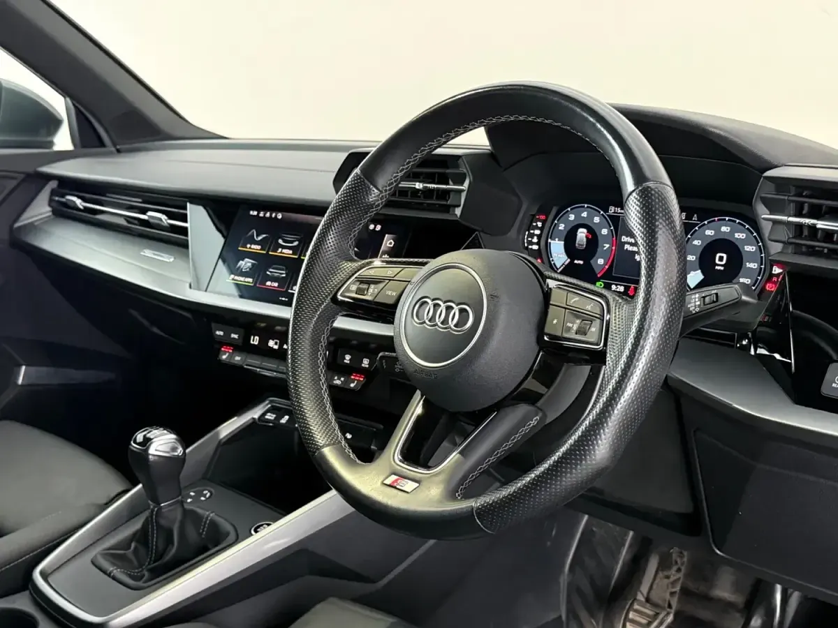 Used Audi A3 Sportback S-Line 150 HP (110 kW) 2022 Grey Hatchback