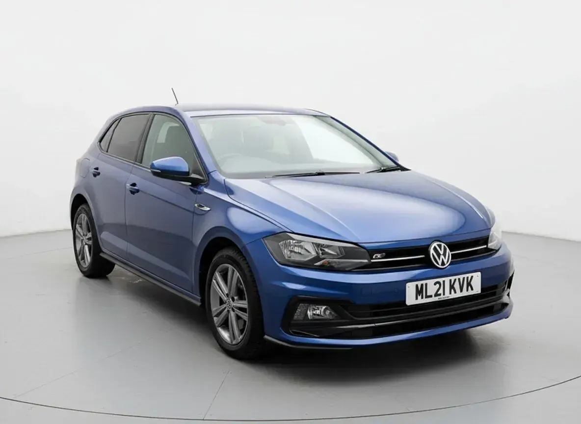 Used VW Polo R-line 2021 Blue Hatchback