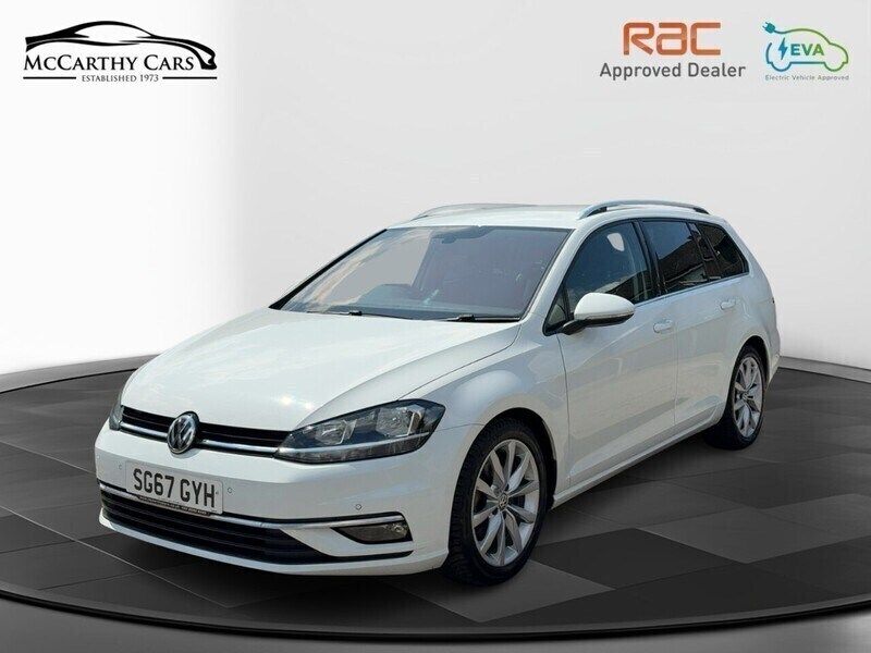 White Used 2017 VW Golf VII GT Estate | £10,795 (Fair price) - Image 1/2