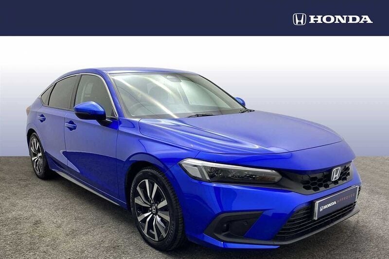 Crystal blue Used 2025 Honda Civic Elegance | £27,990 (Super price) - Image 1/4