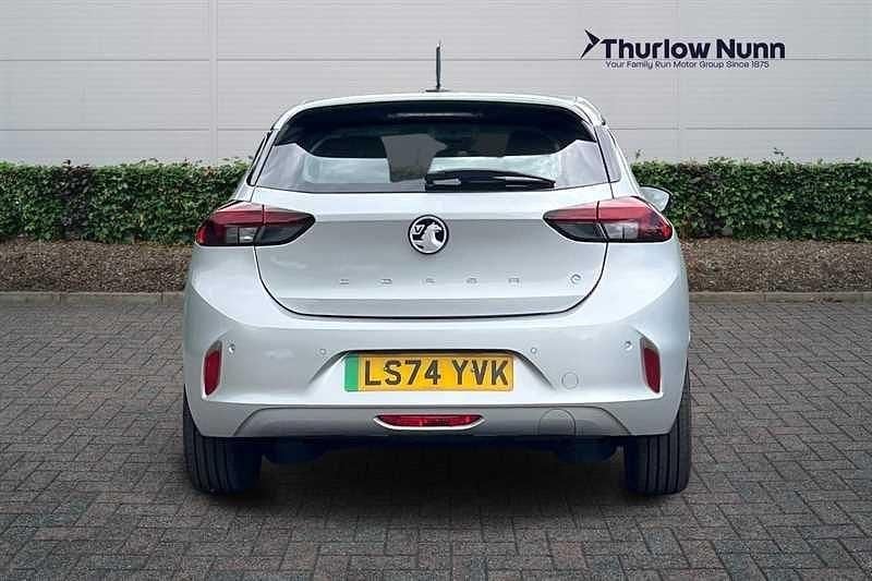 Used Vauxhall Corsa-e Design Edition 100 kW (136 HP) 2024 Crystal silver Hatchback
