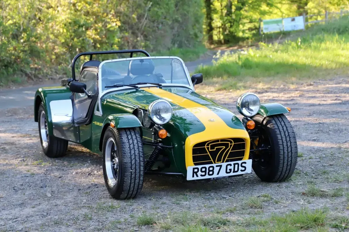 Used Caterham Seven 1997 Green Cabriolet