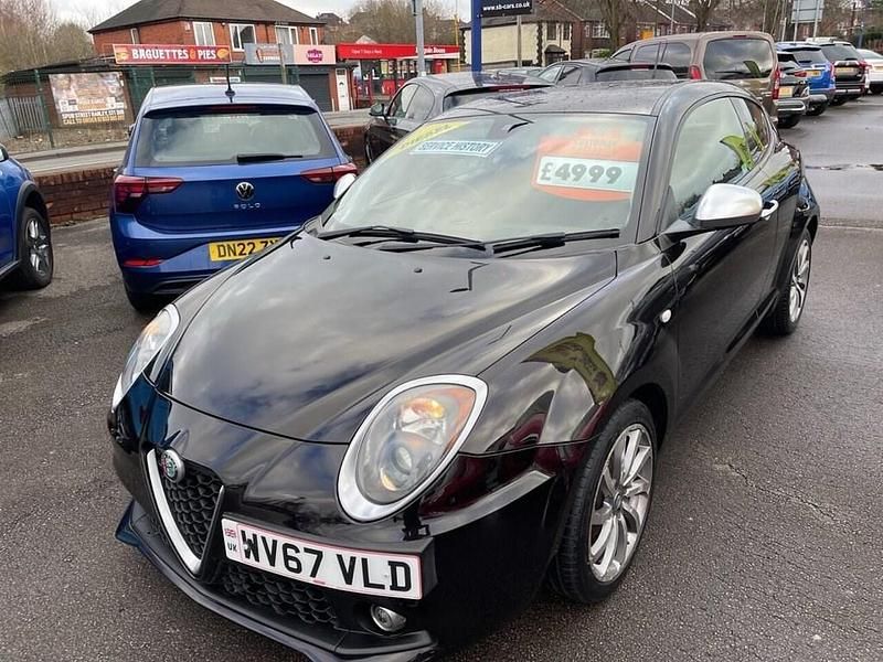 Used Alfa Romeo MiTo Super 95 HP (69 kW) 2017 Black Hatchback