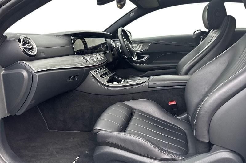 Used Mercedes E300 AMG line 258 HP (189 kW) 2022 Silver Coupe