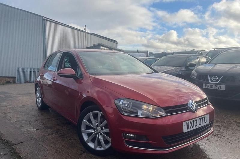 Red Used 2013 VW Golf VII GT Hatchback | £3,995 (Good price) - Image 1/1