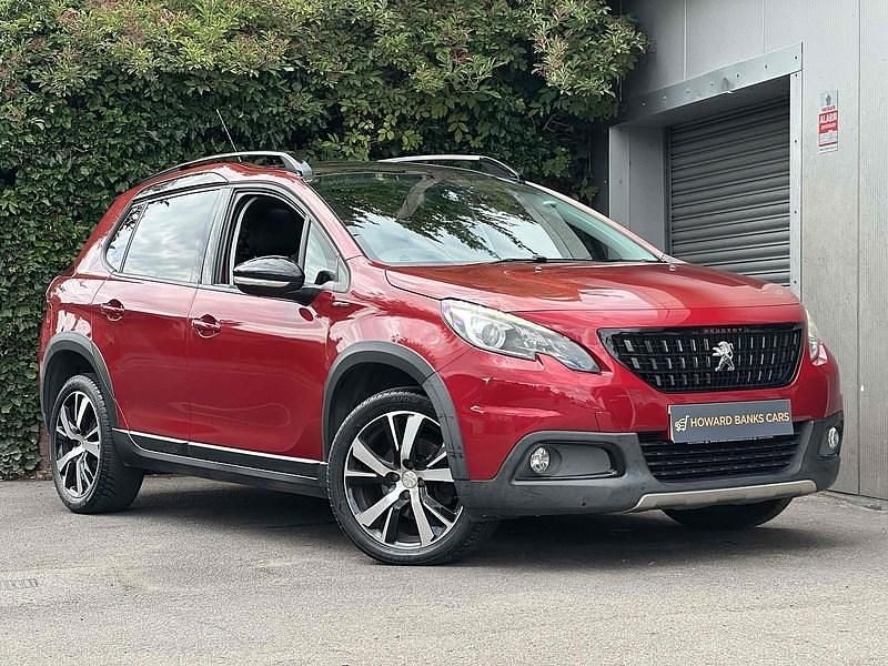 Red Used 2017 Peugeot 2008 GT-line SUV | £7,995 (A bit pricey) - Image 1/4