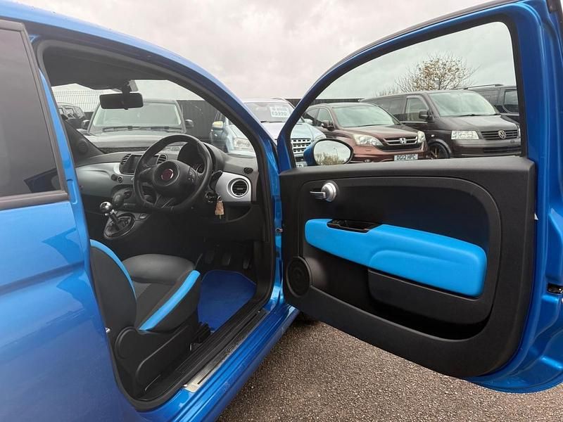 Used Fiat 500 S 2015 Blue Hatchback