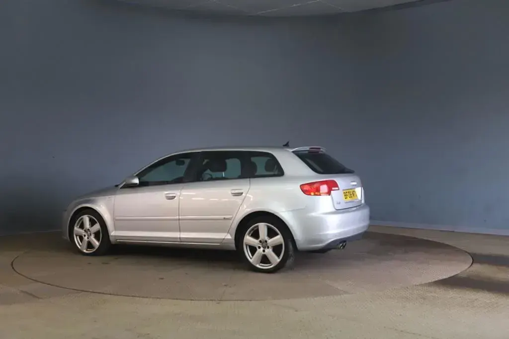 Used Audi A3 Sportback S-Line 170 HP (125 kW) 2008 Silver Hatchback
