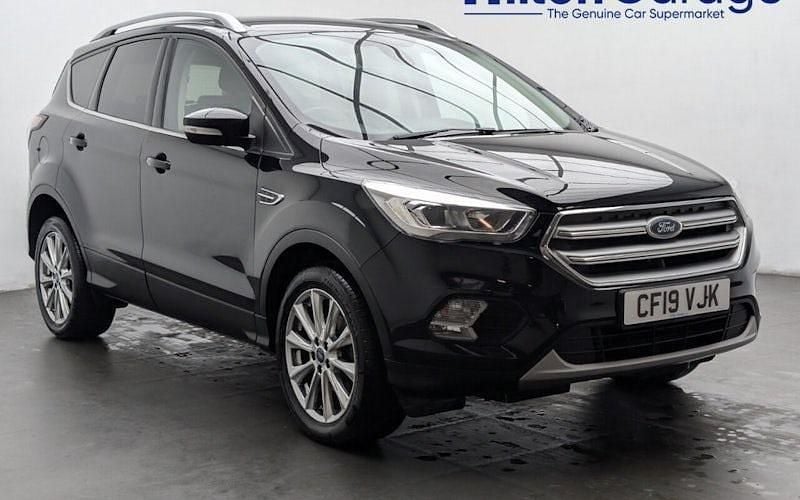 Black Used 2019 Ford Kuga Titanium SUV | £9,550 (Good price) - Image 1/4