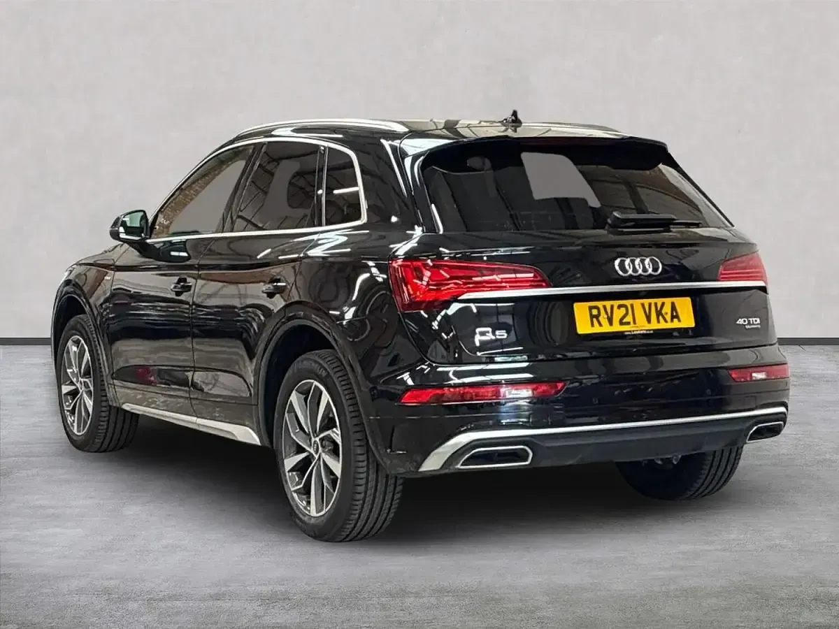 Used Audi Q5 S-Line 204 HP (150 kW) 2021 Black SUV