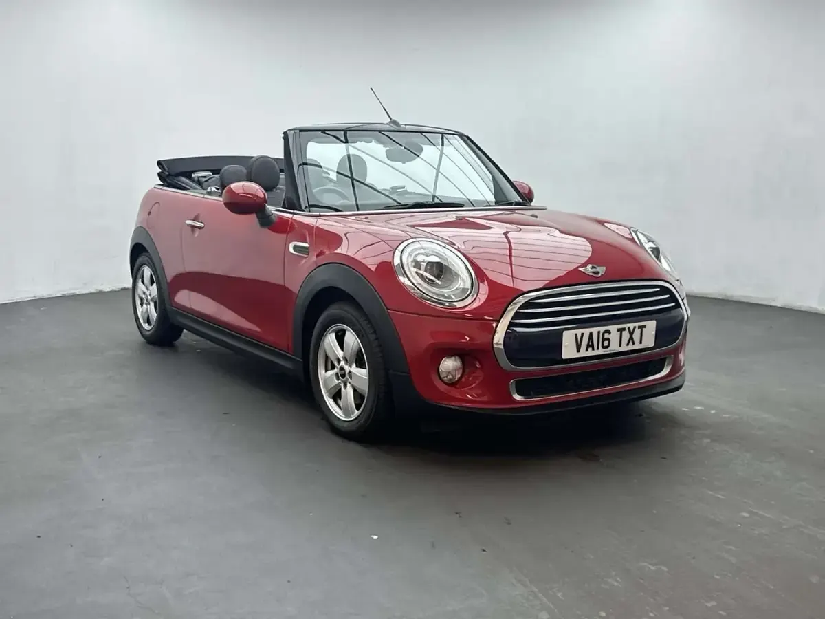 Used Mini Cooper Cabriolet 2016 Red Cabriolet