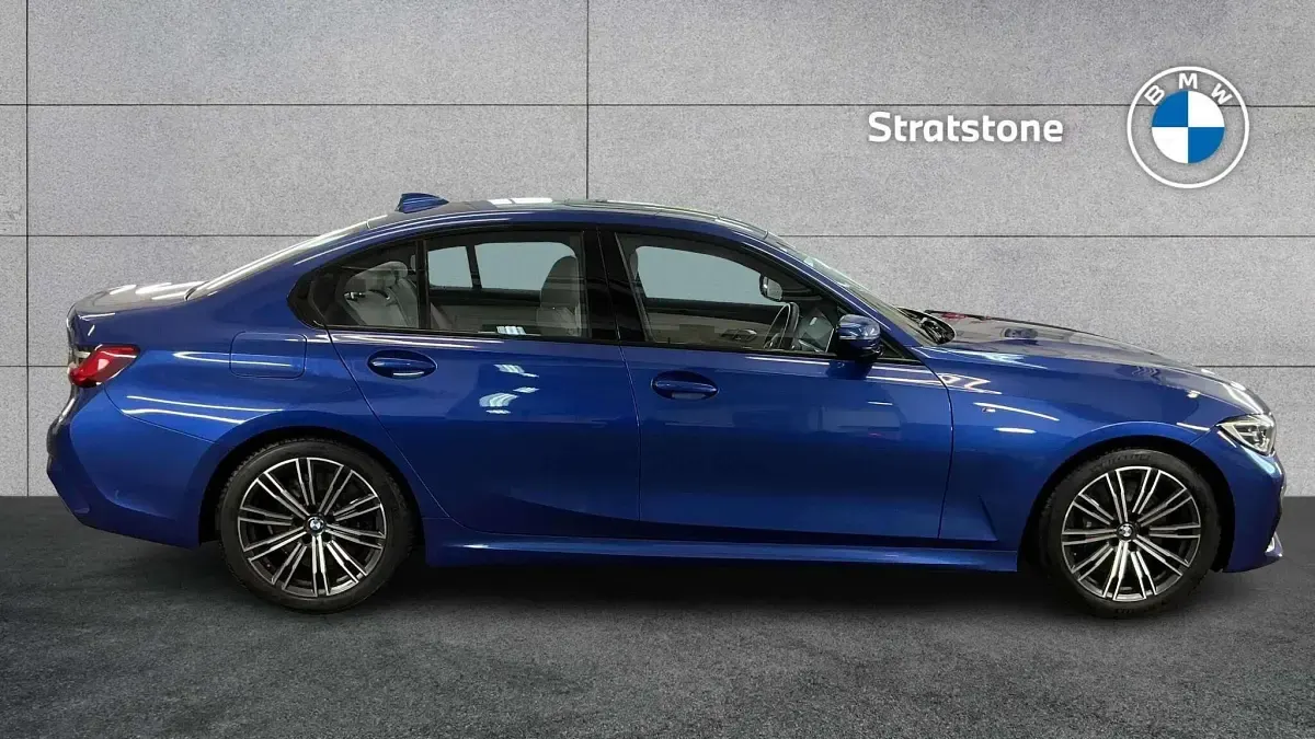Used BMW 330 M Sport 258 HP (189 kW) 2019 Blue Sedan