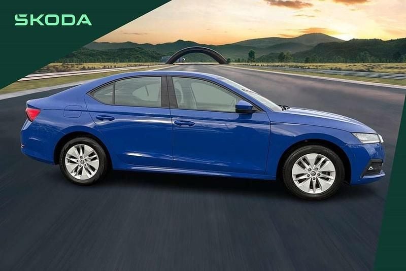 Used Skoda Octavia SE Technology 113 HP (83 kW) 2022 Blue Hatchback
