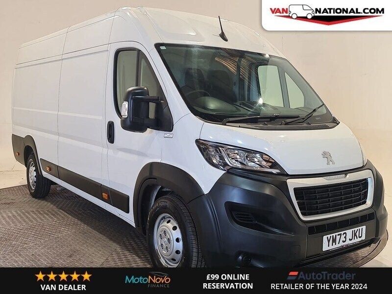 White Used 2023 Peugeot Boxer Premium Van | £21,990 (A bit pricey) - Image 1/1