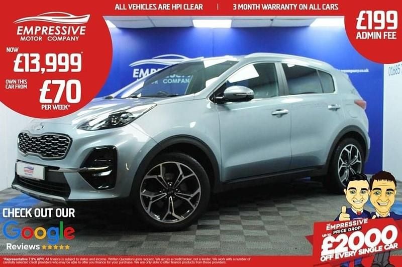 Used 2021 Kia Sportage GT-Line SUV | £13,999 (Fair price) - Image 1/1