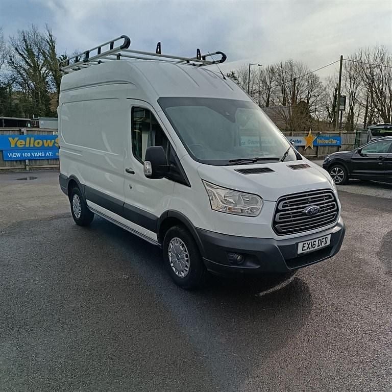 Used Ford Transit 125 HP (91 kW) 2016 White Van