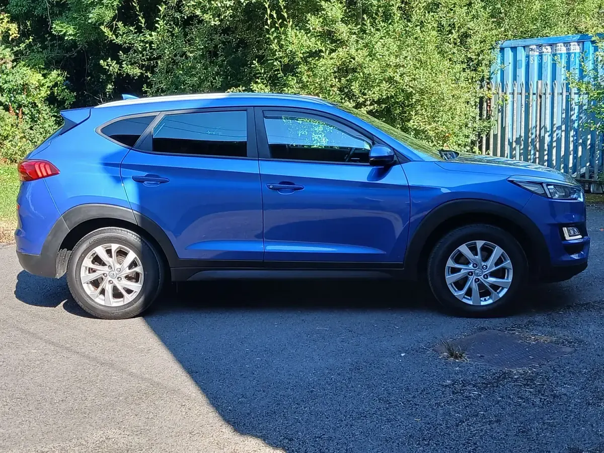 Used Hyundai Tucson SE 177 HP (130 kW) 2019 Blue SUV