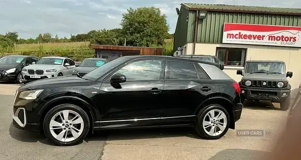 Used Audi Q2 S-Line 150 HP (110 kW) 2021 Black SUV