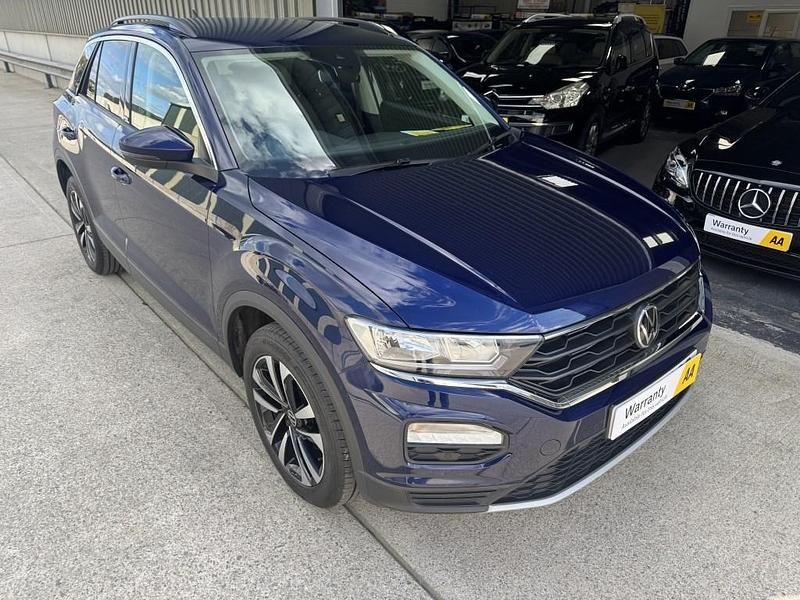 Blue Used 2020 VW T-Roc United SUV | £9,995 - Image 1/4