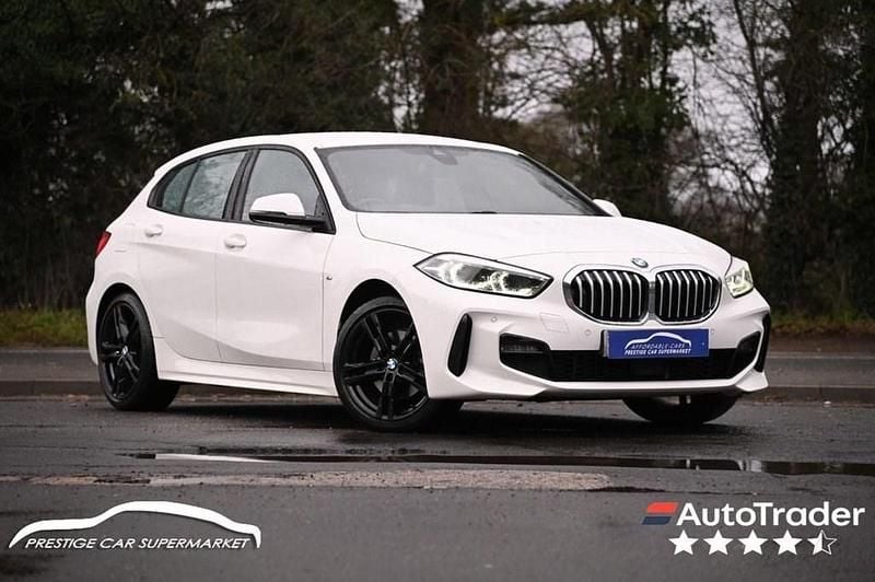 Used BMW 118 M Sport 136 HP (100 kW) 2023 White Hatchback
