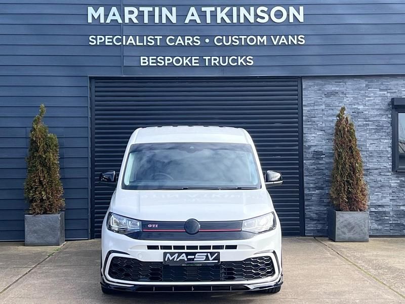 New VW Caddy GTI 2025 White MPV