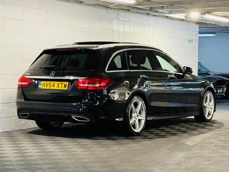 Used Mercedes C250 AMG Line Premium Plus 2014 Black Estate