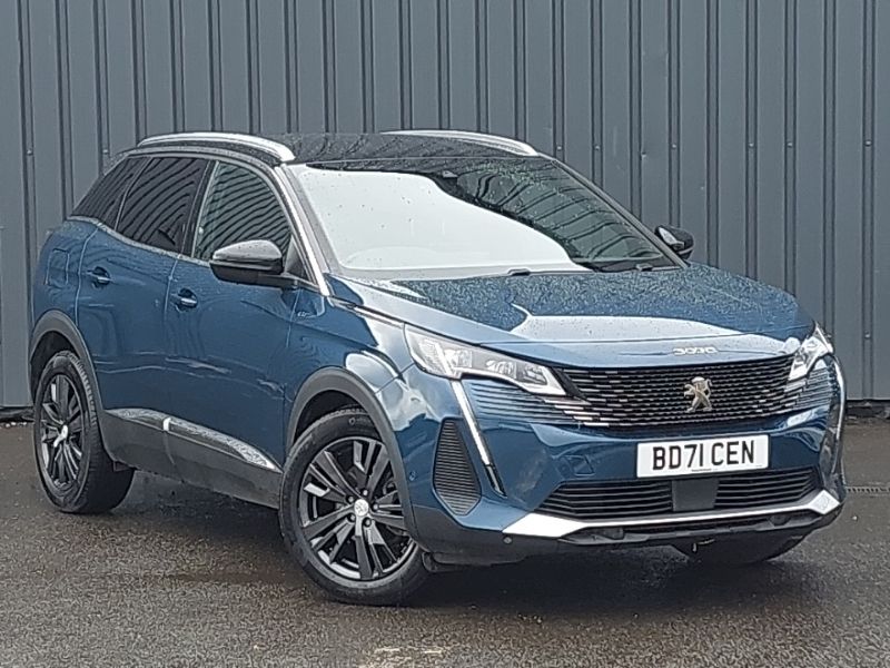 Blue Used 2021 Peugeot 3008 GTi SUV | £20,698 (Fair price) - Image 1/4
