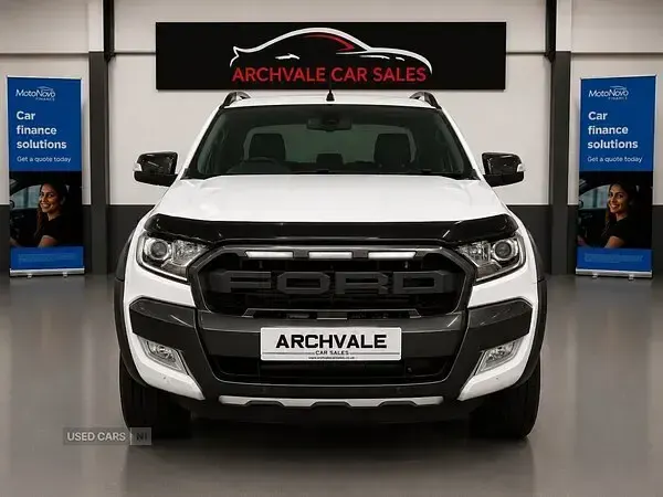 Used Ford Ranger Wildtrack 200 HP (147 kW) 2017 White Pickup