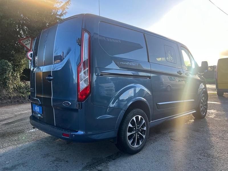 Used Ford Transit Custom Sport 170 HP (125 kW) 2019 Blue Van