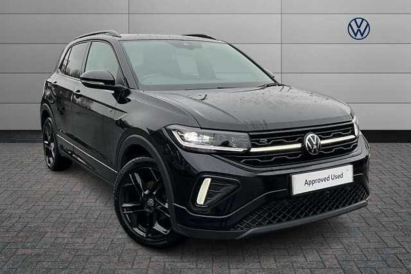 Black Used 2025 VW T-Cross Black Edition SUV | £24,949 - Image 1/4