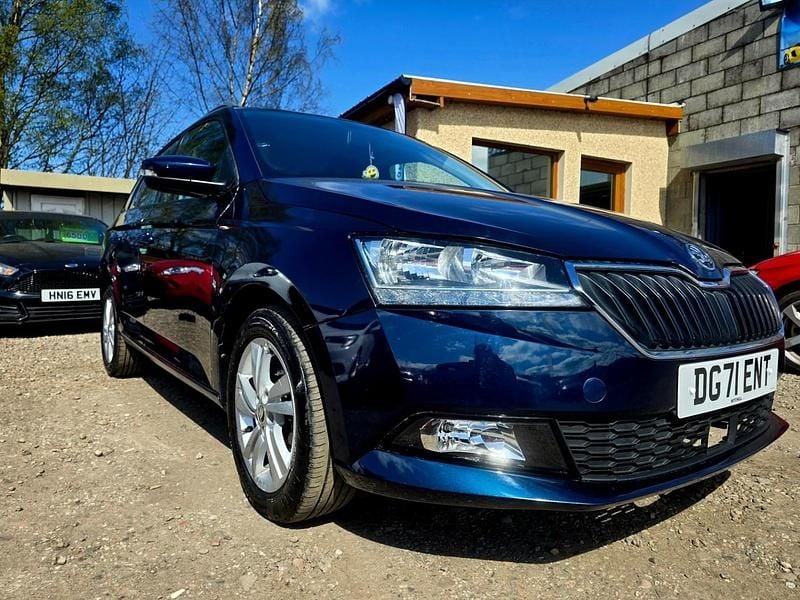 Used Skoda Fabia SE 2021 Blue Hatchback