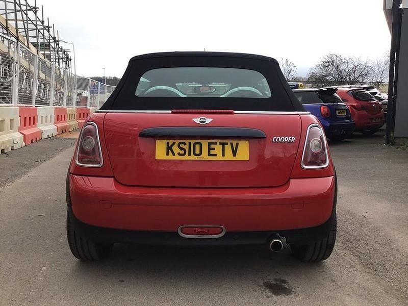 Used Mini Cooper Cabriolet 122 HP (89 kW) 2010 Red Cabriolet
