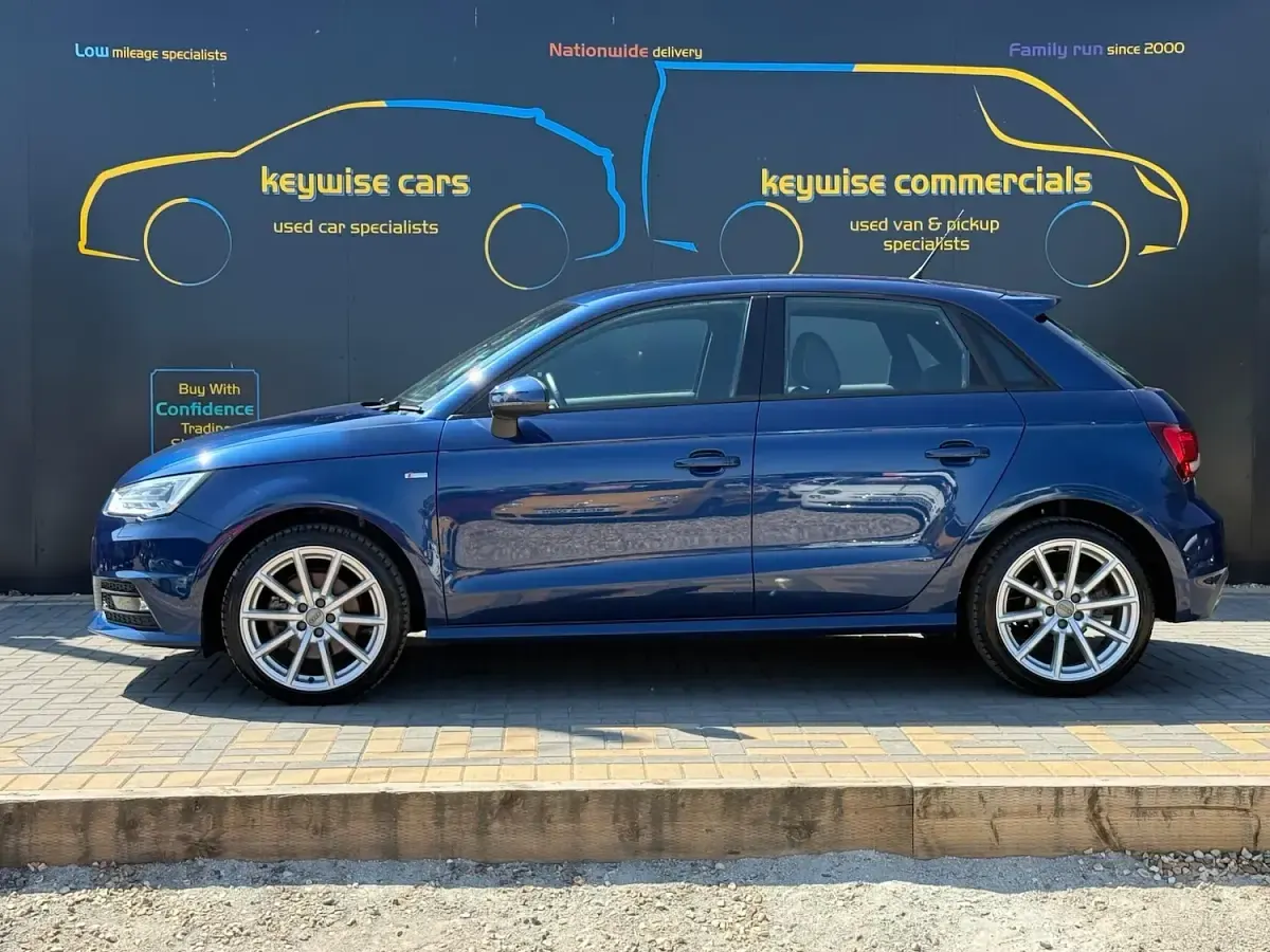 Used Audi A1 Sportback S-Line 2015 Blue Hatchback