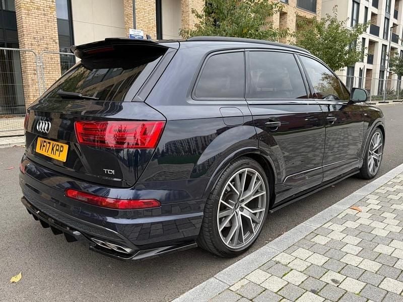 Used Audi SQ7 Design 435 HP (319 kW) 2017 Blue SUV