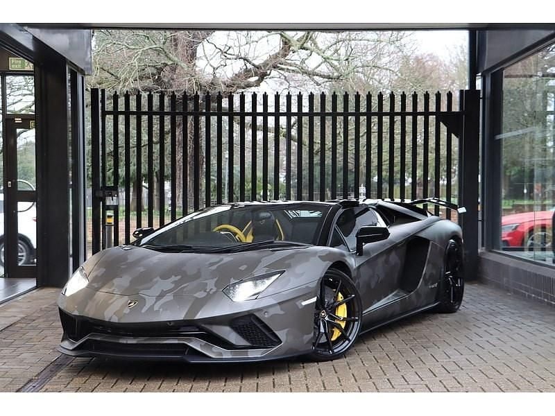 Used Lamborghini Aventador 740 HP (544 kW) 2018 Black Cabriolet