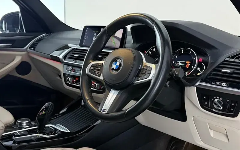 Used BMW X3 M Sport 265 HP (194 kW) 2019 Blue SUV