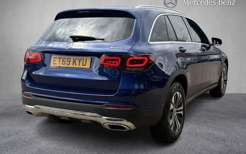 Used Mercedes GLC220 194 HP (142 kW) 2019 Blue SUV