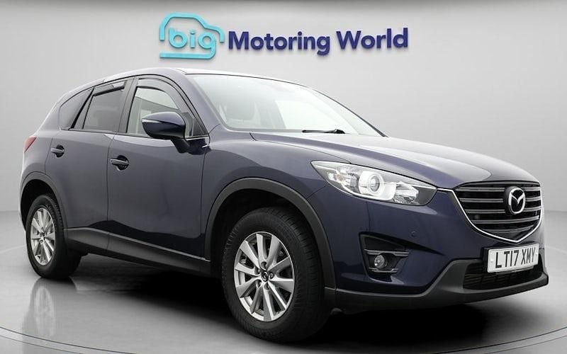 Blue Used 2017 Mazda CX-5 SUV | £8,800 (Good price) - Image 1/4