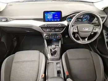 Used Ford Focus Zetec 120 HP (88 kW) 2021 Blue Hatchback
