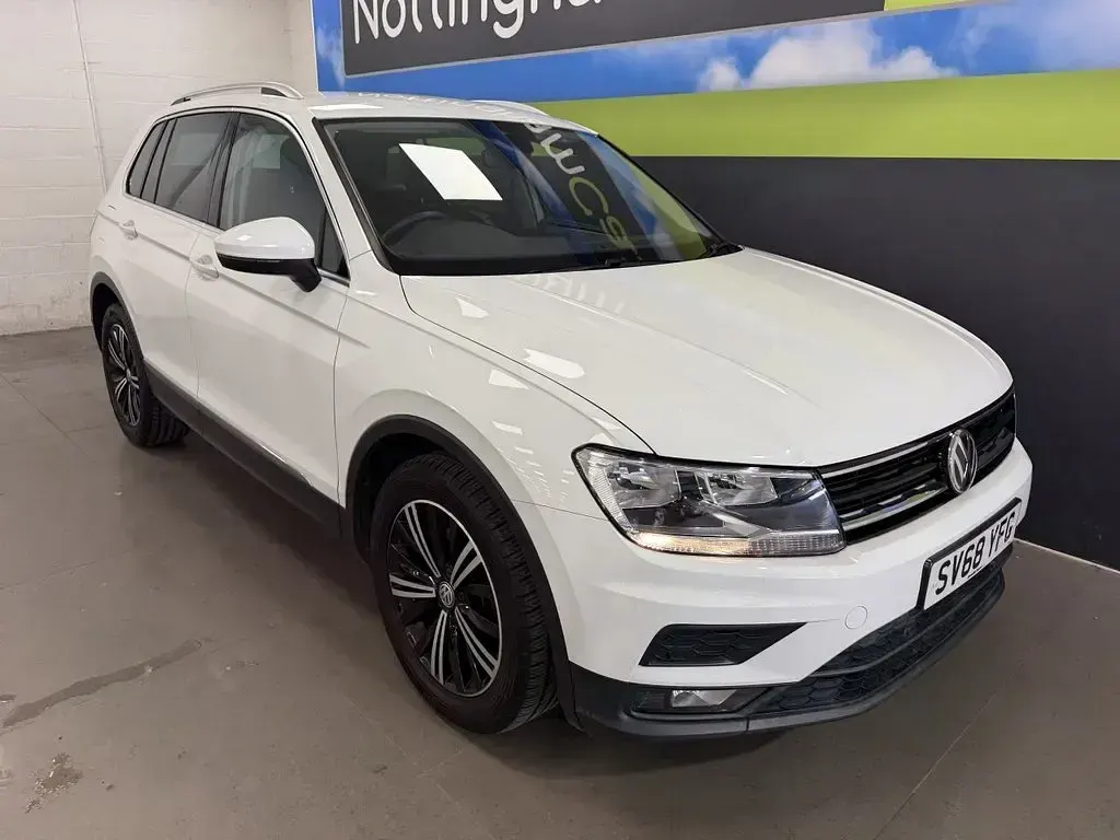 Used VW Tiguan SE 125 HP (91 kW) 2018 White SUV