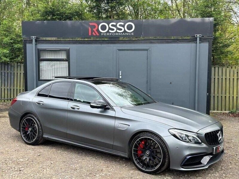 Grey Used 2018 Mercedes C63 AMG Premium Sedan | £36,990 - Image 1/3