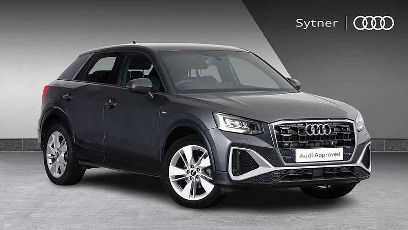 Grey Used 2023 Audi Q2 S-Line SUV | £22,750 (Fair price) - Image 1/4