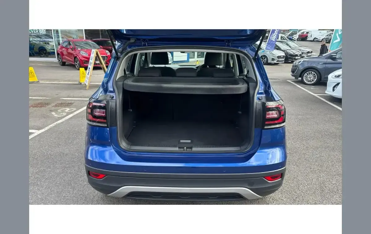 Used VW T-Cross SE 95 HP (69 kW) 2020 Blue SUV