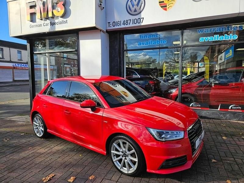 Used Audi A1 Sportback S-Line 116 HP (85 kW) 2016 Red Hatchback