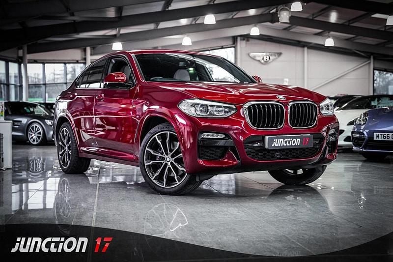 Used BMW X4 M Sport 190 HP (139 kW) 2018 Red SUV