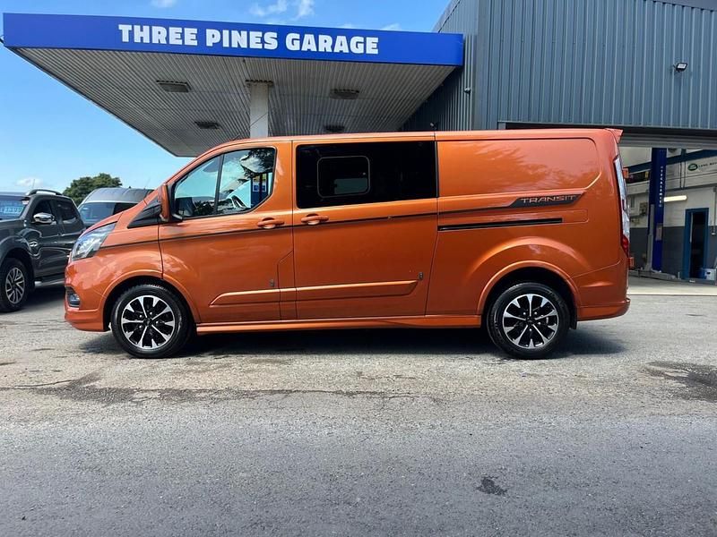 Orange Used 2019 Ford Transit Custom Sport Van | £18,329 (Expensive) - Image 1/4
