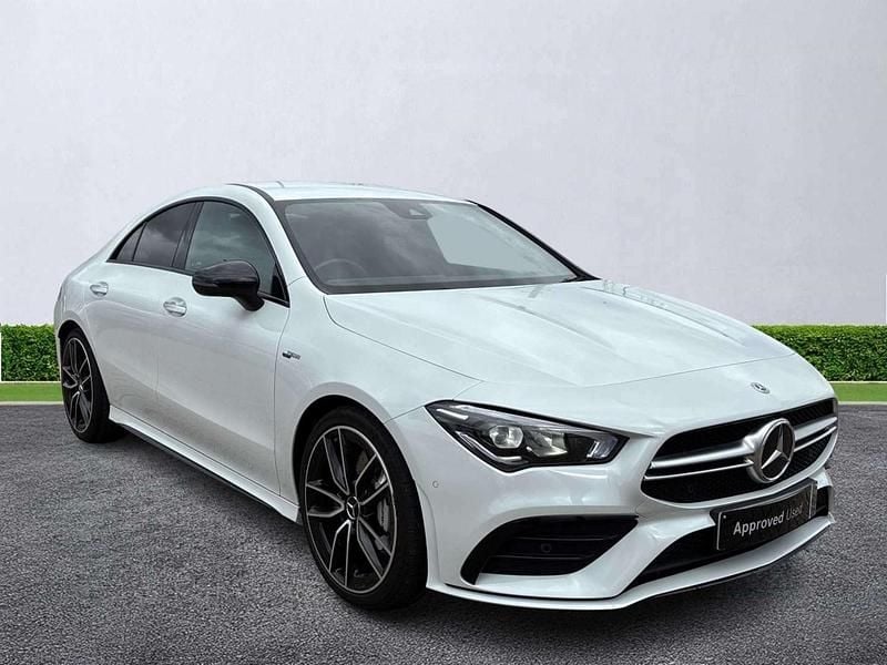 Used Mercedes CLA35 AMG Premium 2023 White Coupe