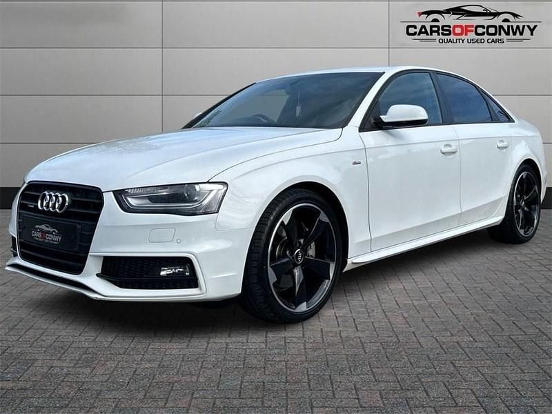 Used Audi A4 Black Edition 245 HP (180 kW) 2013 White Sedan