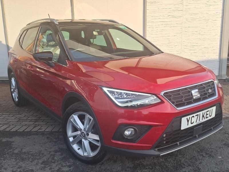 Red Used 2021 Seat Arona FR SUV | £12,498 (Fair price) - Image 1/4