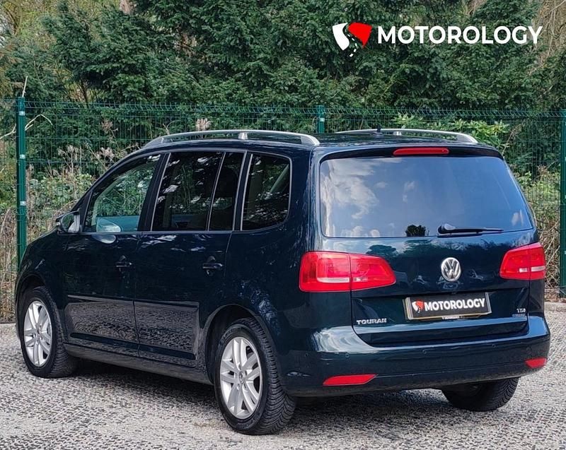 Used VW Touran SE 105 HP (77 kW) 2014 Green MPV